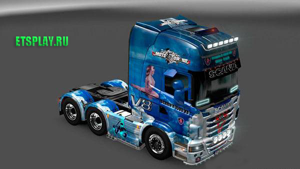 Грузовик SCANIA R1500 V8 SHOW TRUCK