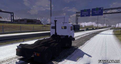 Карта России и Украины для Euro Truck Simulator 2