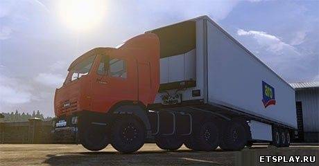 Грузовик Камаз для Euro Truck Simulator 2