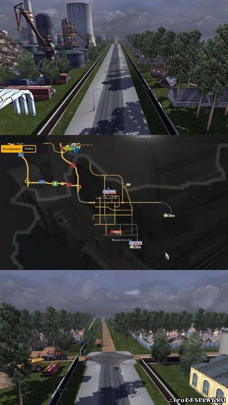 Новая карта России v1.0 бета для ets 2